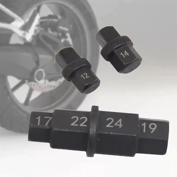 Adaptateur de douille de broche d'appellation hexagonal Allen pour moto, outil de retrait d'opathie,