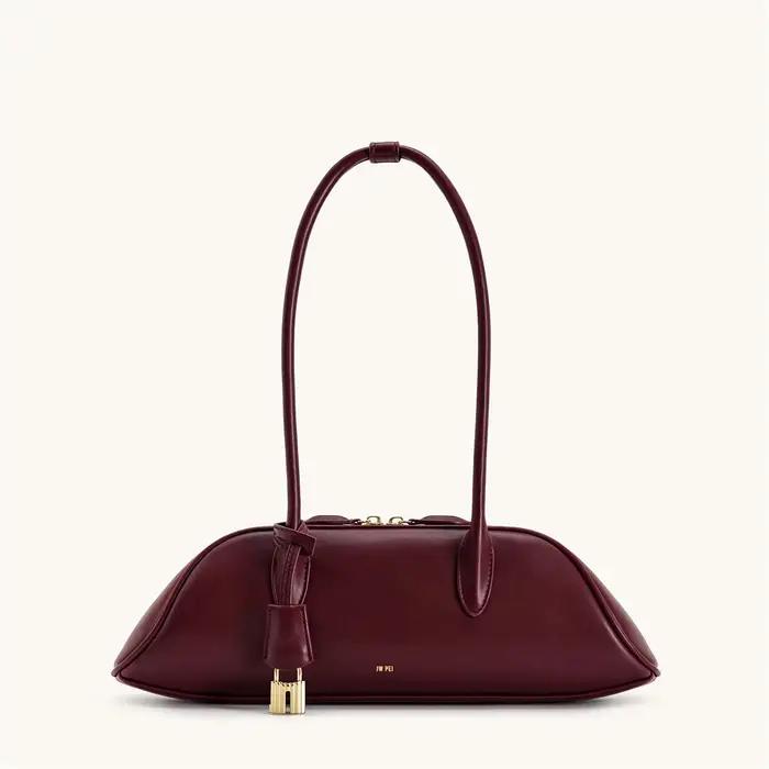 Sac bowling Zora pour femme sac à bandoulière sous le bras design élégant capacité importante matériau résistant aux intempéries occassions formelles et quotidiennes