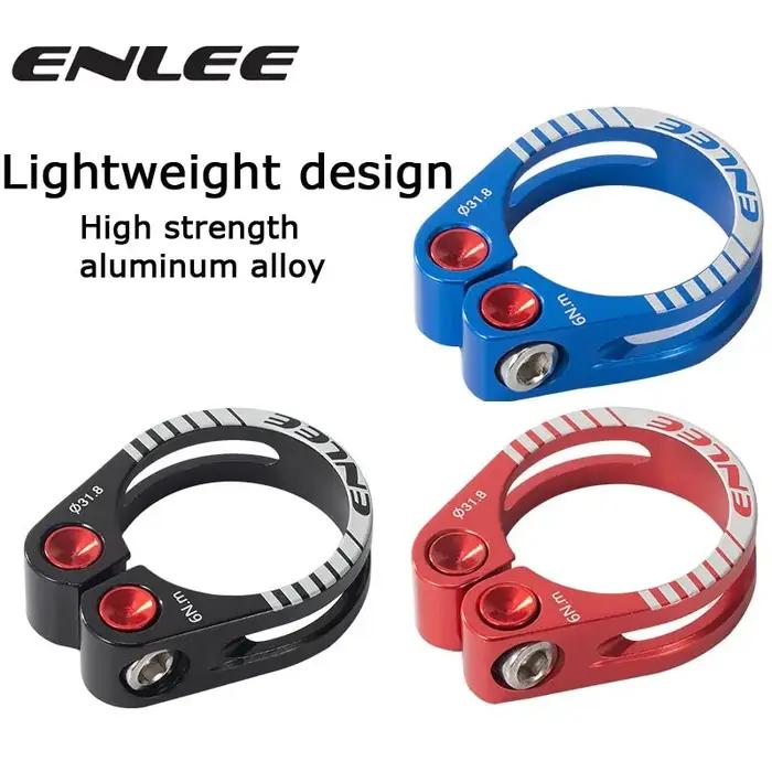 ENLEE pince de tige de selle de vélo CNC en alliage d'aluminium pince de tige de selle de vélo pour