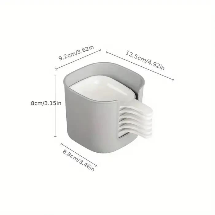 Ensemble de 7 plats à sauce en plastique rust proof pour dîners élégants et soirées festives