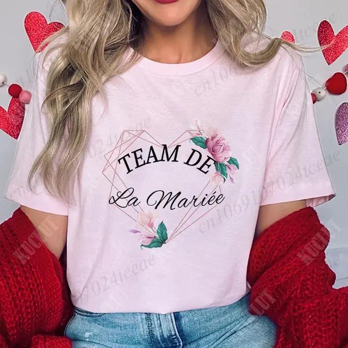 T-shirt de l'Équipe Française de la Mariée pour Femme