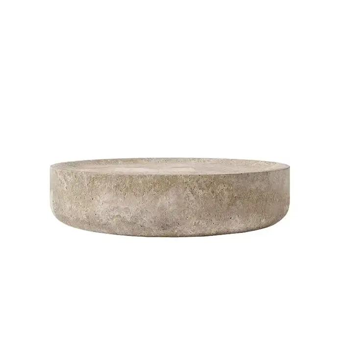 Table d'appoint ronde moderne claire japonaise industrielle Simple mignon gain de place Table basse