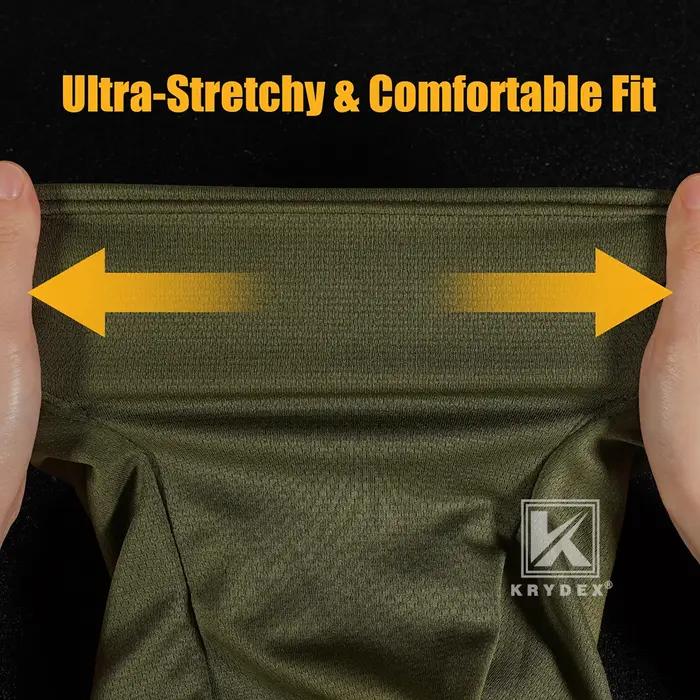 KRYDEX Tactical Face Mask Balaclava Camouflage Full Head Wrap Quick Dry Neck Gai