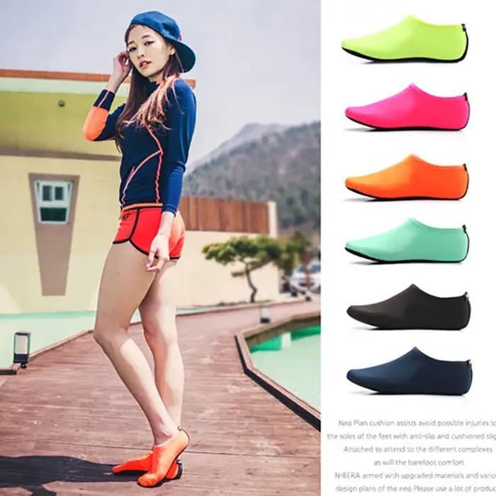 Chaussettes aquatiques barefoot quick-dry - Plongée, snorkeling, plage - Antidérapantes unisexe