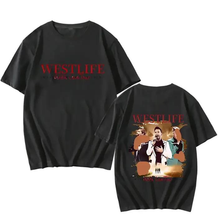 West Life-T-Shirt à Manches Courtes pour Homme