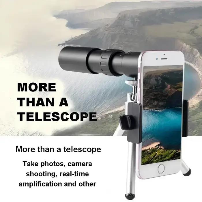 Téléscope Binoculaire 10-300x40 HD Longue Portée Professionnel Vision Nocturne pour Chasse