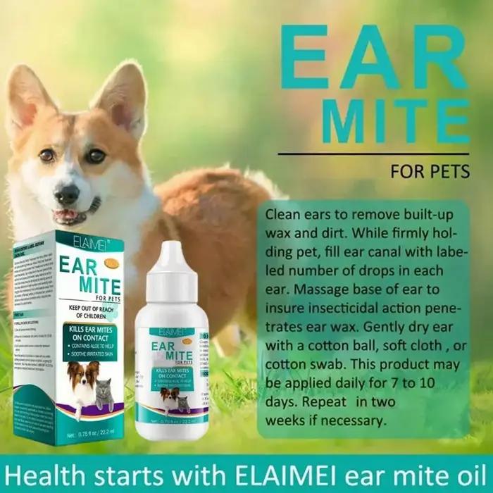 Nettoyant pour les oreilles de chien