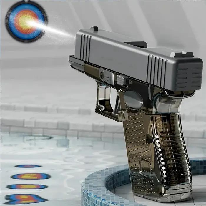Mini pistolet à eau mécanique à tir continu, aigle du désert, petit pistolet d'été en plein air, plage, jouet pauvre, pistolet à eau pour enfants