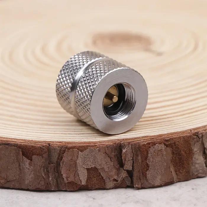 Adaptateur de recharge de gaz butane pour réchaud de camping en plein air