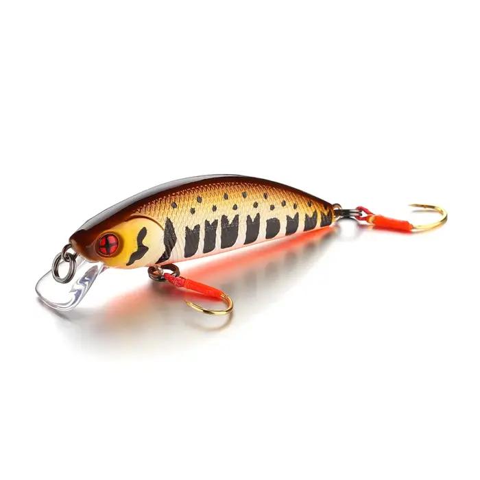Peche Leurre LTHTUG PHOXY MINNOW HW 40S 2.6g 50S 4.5g vairon coulant avec hameçon d'assistance leurres