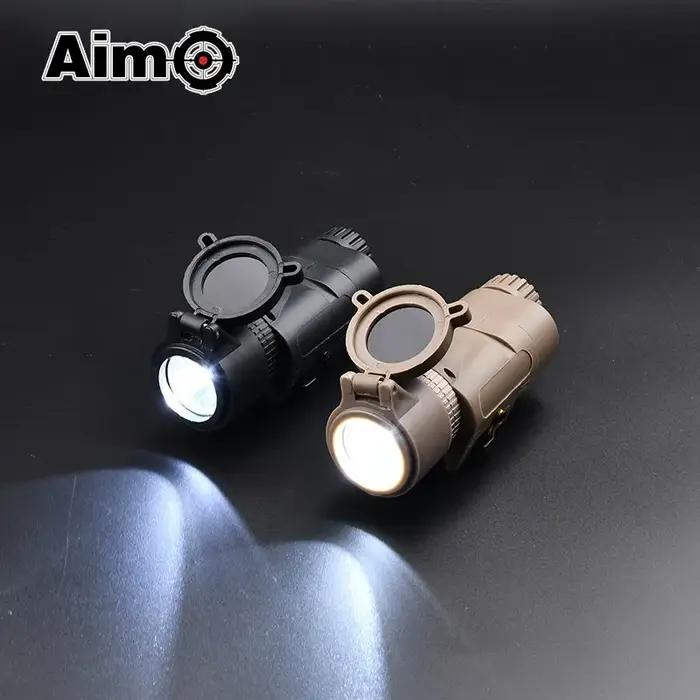 Lampe de poche tactique M3X IR pour chasse et airsoft avec lumière LED Zennit