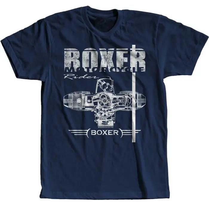 Boxer moteur de moto Motorrad course T-Shirt mode à manches courtes