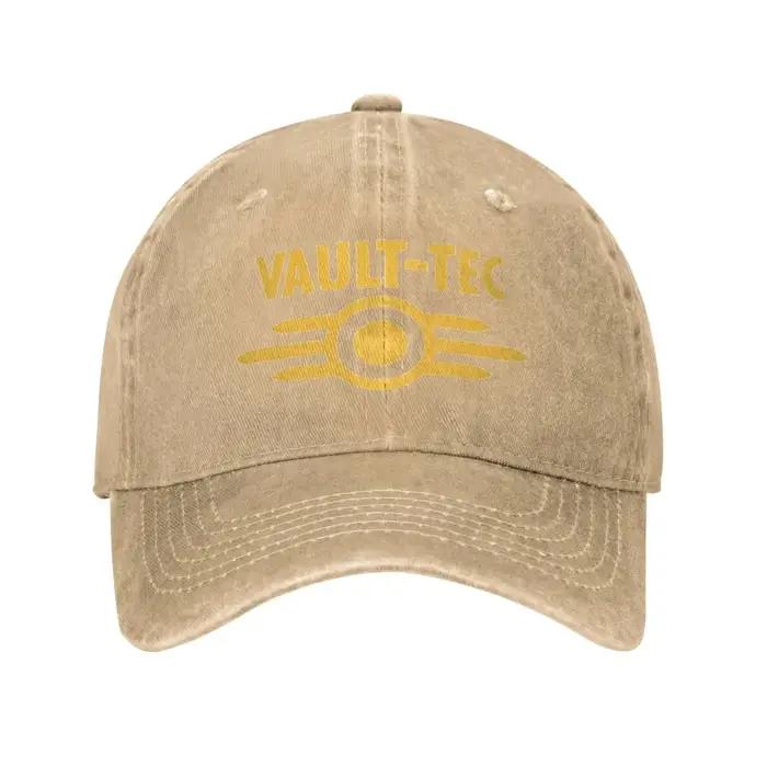 Vault Tec Logo Fallouted Game Sun Casquette de baseball Unisex-Adolescents Design Hip Hop Chapeau Ét