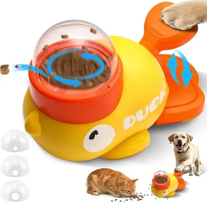 Jouets interactifs pour animaux de compagnie, distributeurs de nourriture à alimentation lente, distributeurs de friandises pour chats, divers jouets adaptés aux chiens et chats de petite et moyenne t