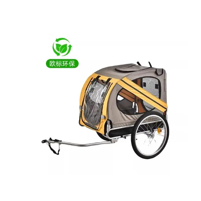 Remorque de vélo multifonctionnelle pour chien, chariot de transport pour animaux de compagnie, pani