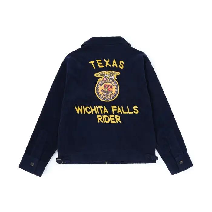 Veste Future Farmers of America années 1990 vintage militaire en velours côtelé pour hommes ocassions spéciales agriculture passion vintage