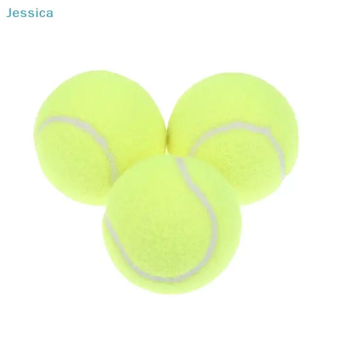 ♥ Balle de Tennis de divertissement d'entraînement d'élasticité élevée pour les exercices