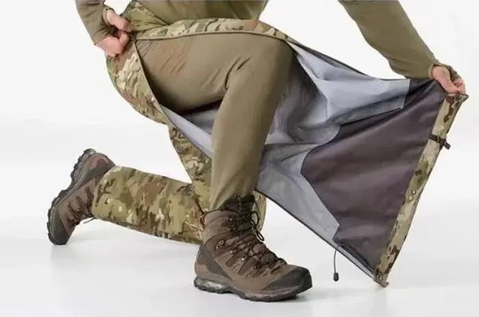 Pantalon tactique rigide imperméable pour hommes, pantalon de Combat de Camouflage Multicam à fermet