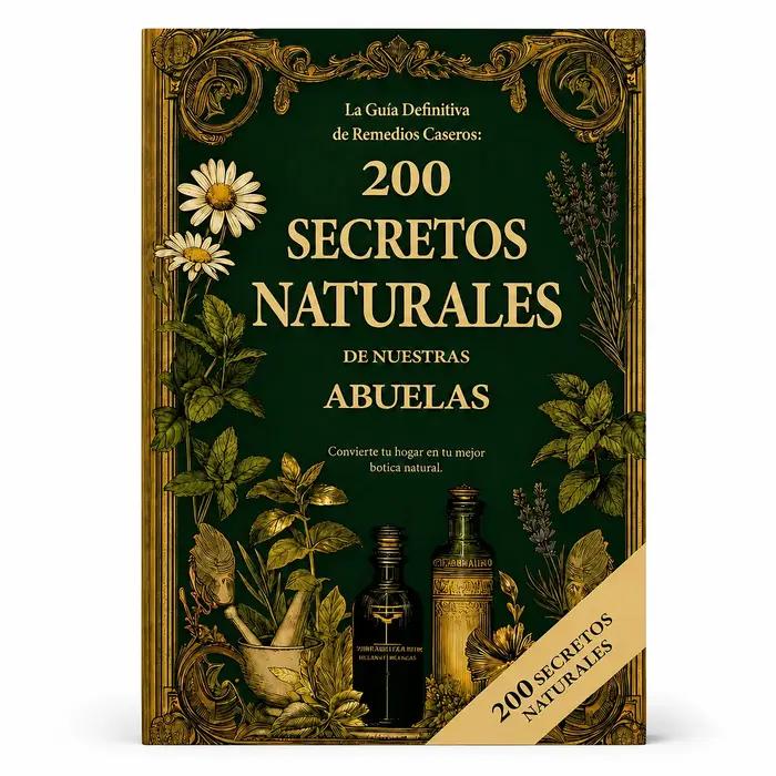 200 secrets naturels, guide des remèdes à base de plantes espagnols format A5, livre des remèdes maison de grand-mère et du bien-être naturel