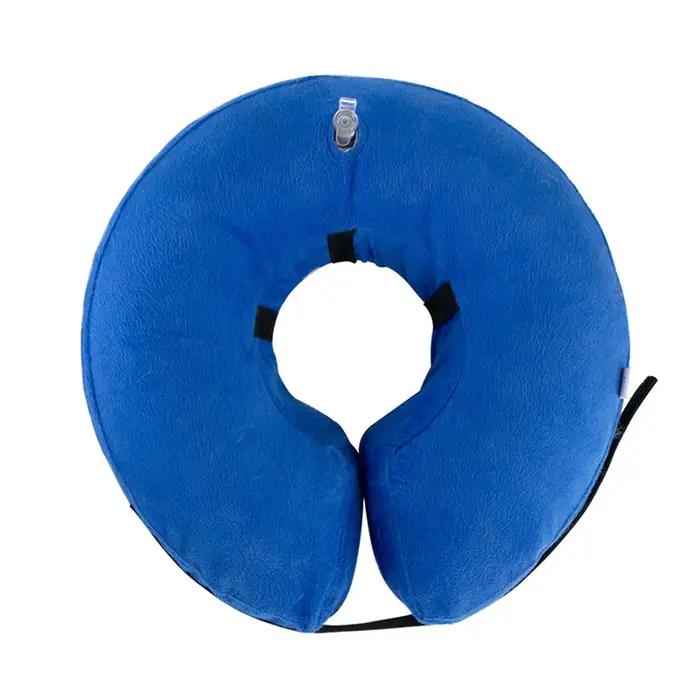 Collier de protection gonflable pour chien après chirurgie