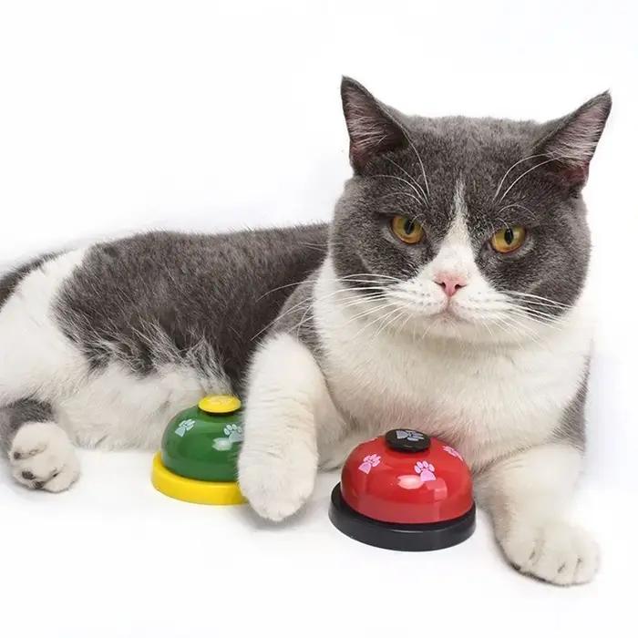 Clochette d'entraînement pour chien, jouet interactif pour chien et chat, outil d'entraînement pour chiens, accessoires d'entraînement pour chiens