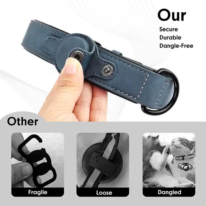 Collier pour chien en cuir PU de haute qualité