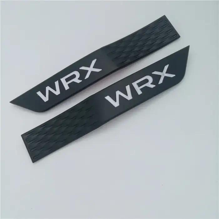 2 pièces/ensemble pour Subaru WRX nouveau Badge 3D décoration jupes de garde-boue autocollant garde-