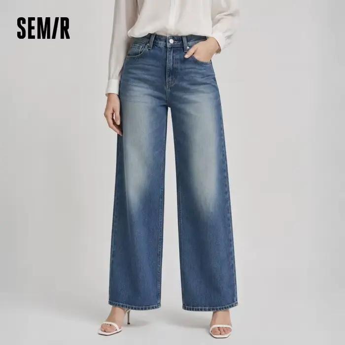 Jeans rétro Semir femmes style années 80 confortable polyvalent pour femmes printemps ocassions variées
