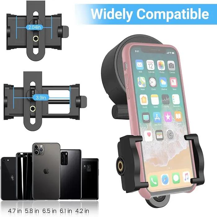 Adaptateur universel télescope smartphone pour jumelles monoculaires longue-vue fixation réglable chasse