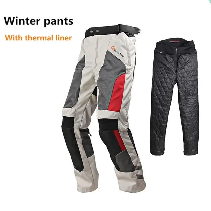 Pantalon de moto été respirant hiver chaud