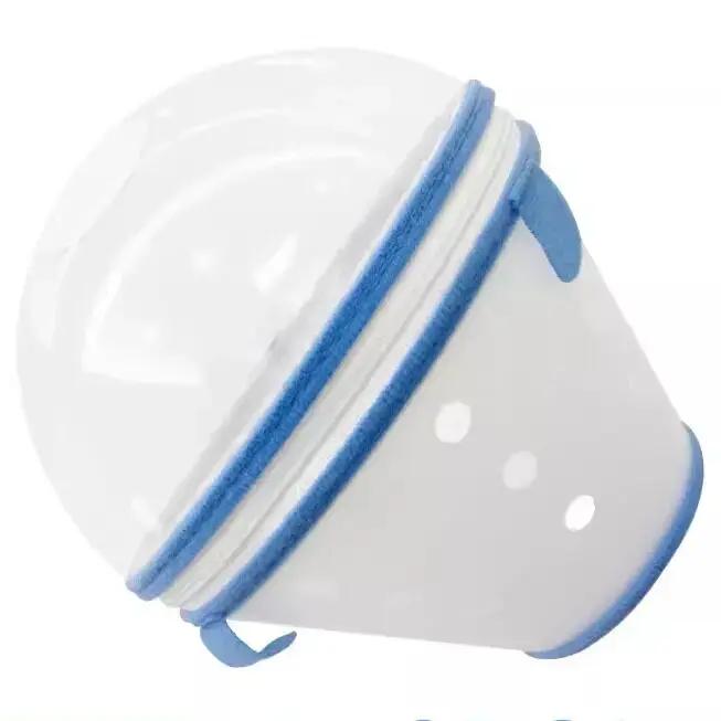 Collier de protection ajustable pour chien, anti-agitation, anti-morsure, collier éлизаветинский, ca