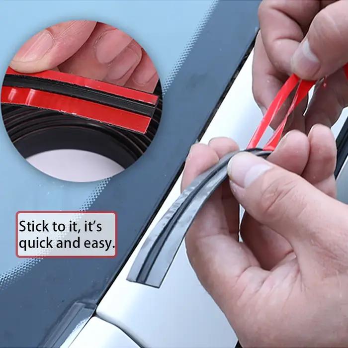 Bandes d'étanchéité en caoutchouc pour voiture, autocollant de protection de joint automatique, bord