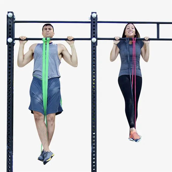 Bandes de Résistance Élastiques pour Exercices, Boucles en Caoutchouc pour Entraînement de Force, Équipement de Fitness pour la Salle de Sport, Expander Unisexe