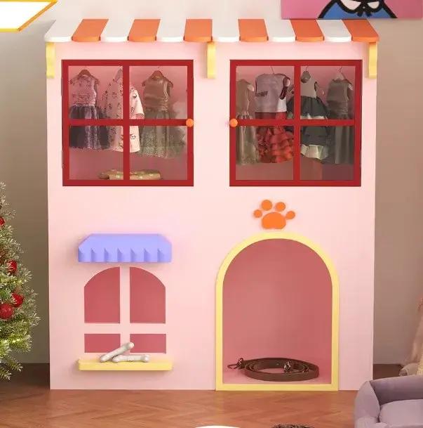 Cage pour chien, grande villa pour animaux de compagnie