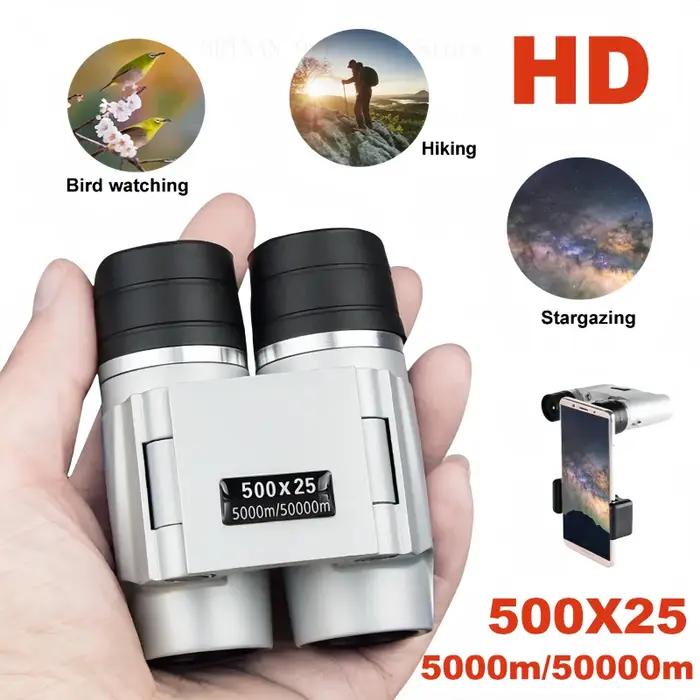 Jumelles professionnelles 50000m automatiques HD basse lumière - Pour chasse portable extérieur haute magnification