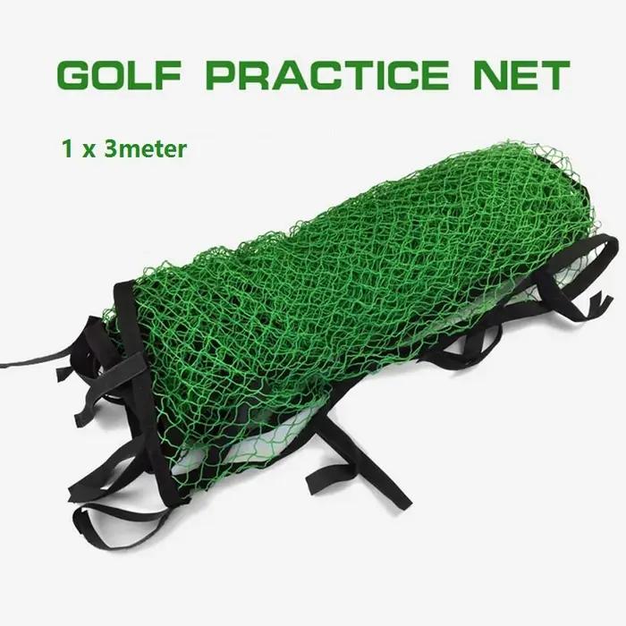 Filet d'entraînement de golf en nylon avec sangles magiques