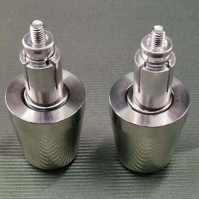 Embouts de poignées de moto en acier inoxydable, pour Suzuki GSR750, GSR600, GSR400, GSR GSX1400, GS