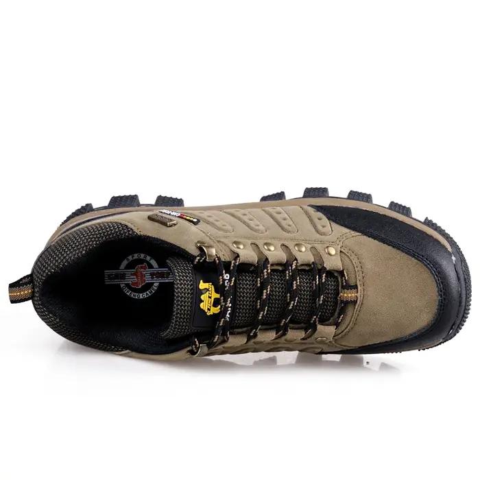Chaussures de randonnée HIKEUP en microfibre respirante pour homme et femme, idéales pour le trekking, la chasse et le sport de plein air