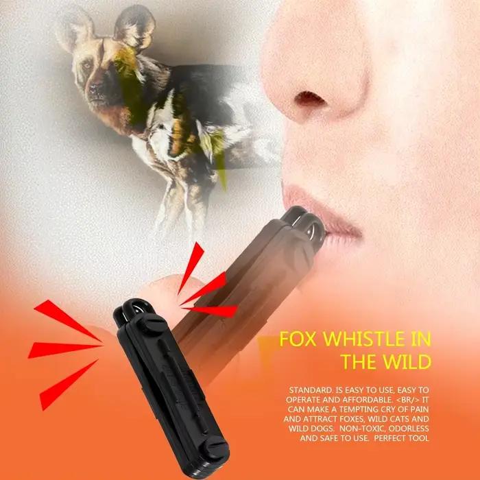 Renard extérieur vers le bas renard Blaster appel sifflet noir prédateur chasse lampe appelant lapin jeu appelant animal