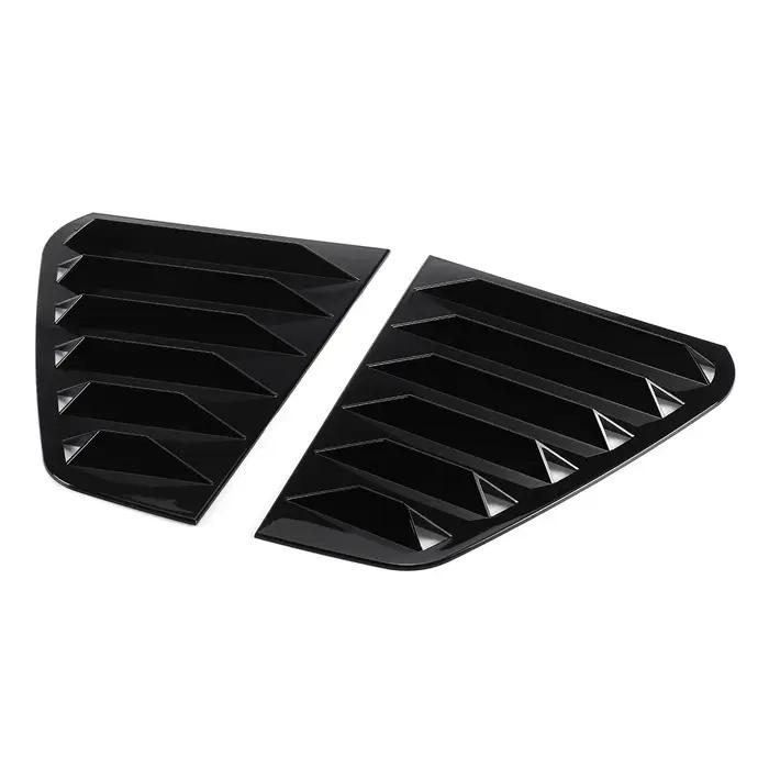 Garniture de couverture de volet de fenêtre arrière de voiture, 2 pièces, pour VW GOLF MK 6 MK 7 GOL