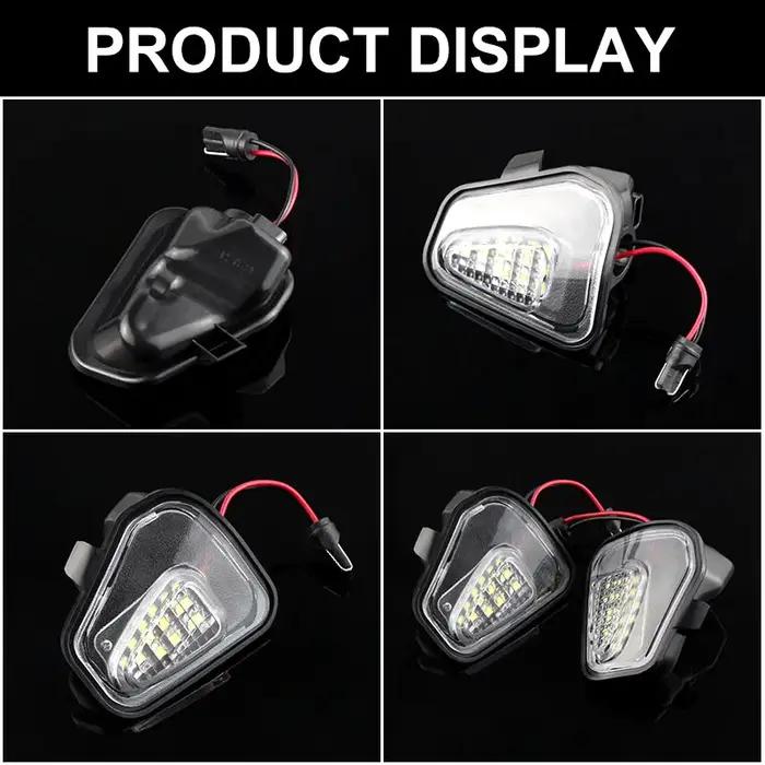 Ampoule LED pour rétroviseur latéral, Canbus, 2 pièces, pour VW Volkswagen EOS Beetle CC Passat B7 3
