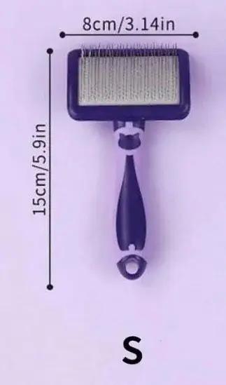 Brosse pour chiens pour le toilettage des caniches, brosse pour démêler et dématailler les poils des