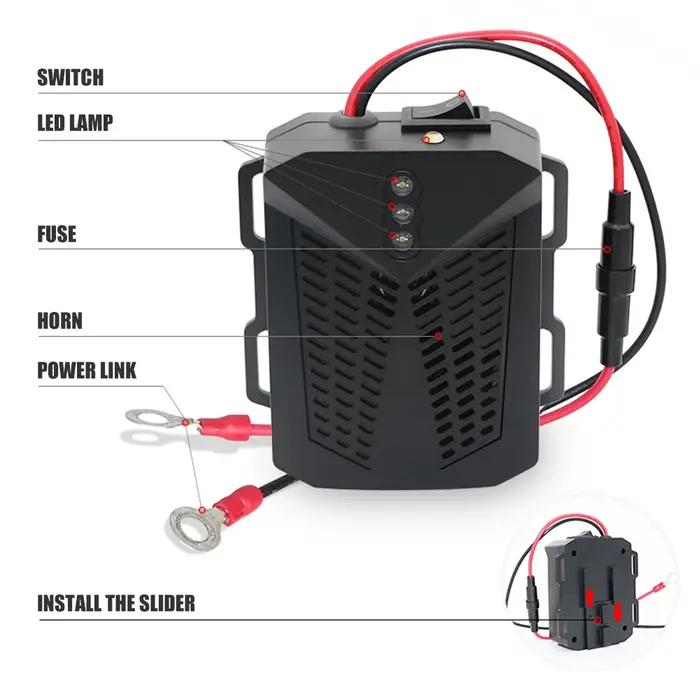 Répulsif à ultrasons pour voitures antiparasitaire compartiment moteur véhicule chasse souris taupes rongeurs ultrasons 12V
