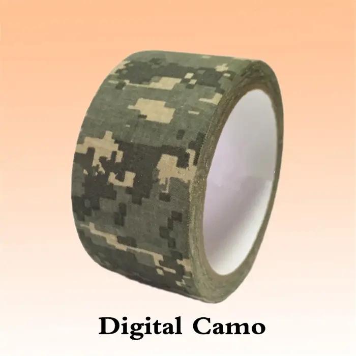 Ruban camouflage adhésif imperméable : bande auto-collante durable pour équipement de chasse et camping