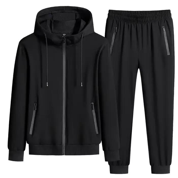 Survêtements grande taille hommes ensembles de vêtements de sport nouveau printemps automne