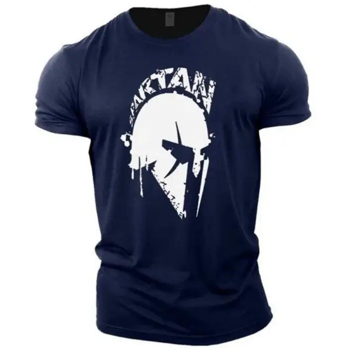T-shirt col rond confortable et respirant pour hommes