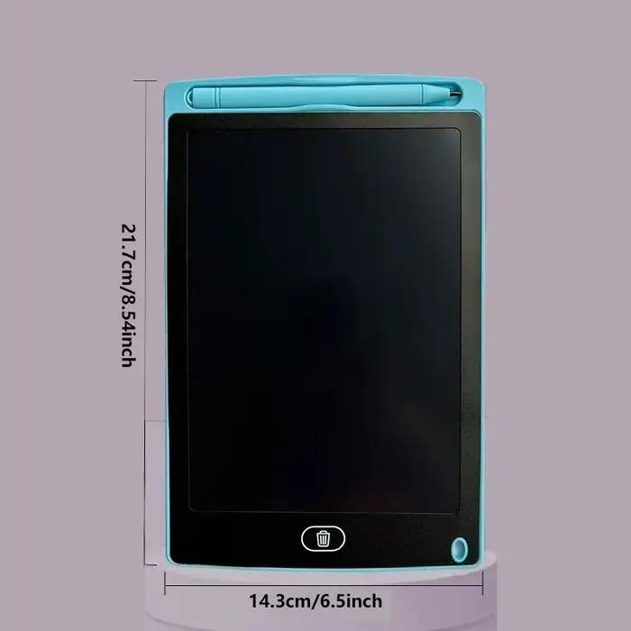 Tablette d'écriture LCD multi-tailles en plastique ABS pour enfants, design unisexe, ruban effaçable, occasion spéciale pour les annivaires et Noël
