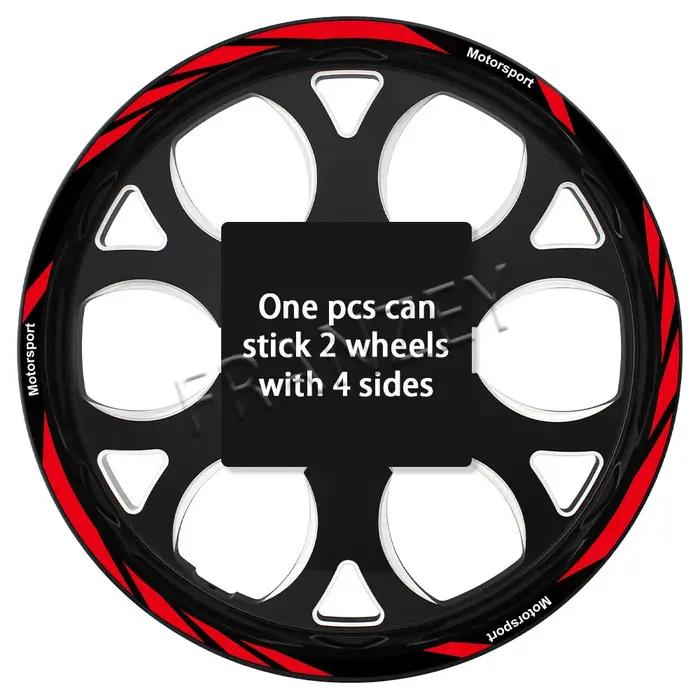 Autocollant de roue de moto, autocollant de jante, bande de moyeu, accessoires pour F900R F800R F900