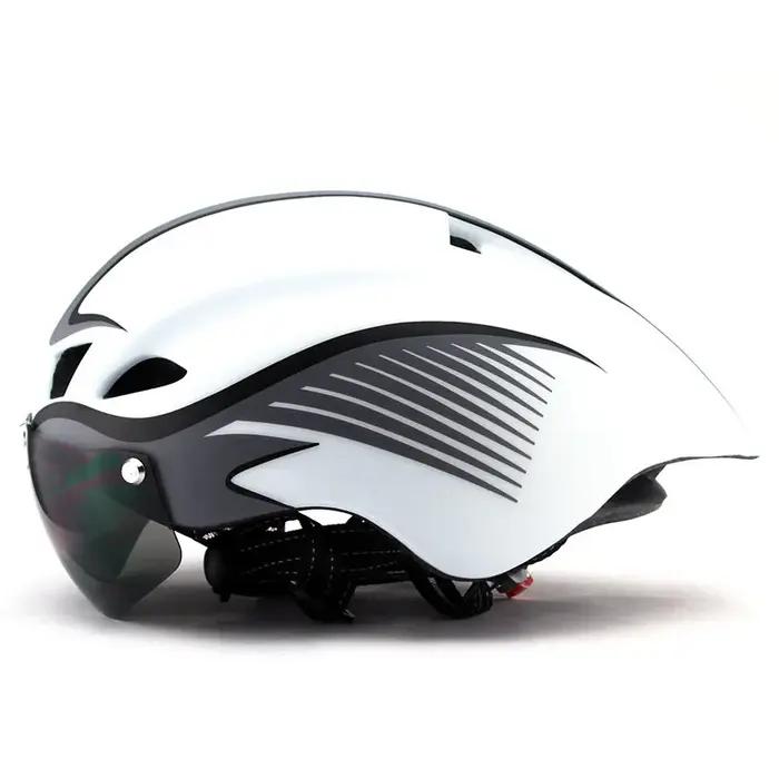 Casque de cyclisme pour hommes visière ultraléger vtt casque de vélo de route Cycle de sécurité équi