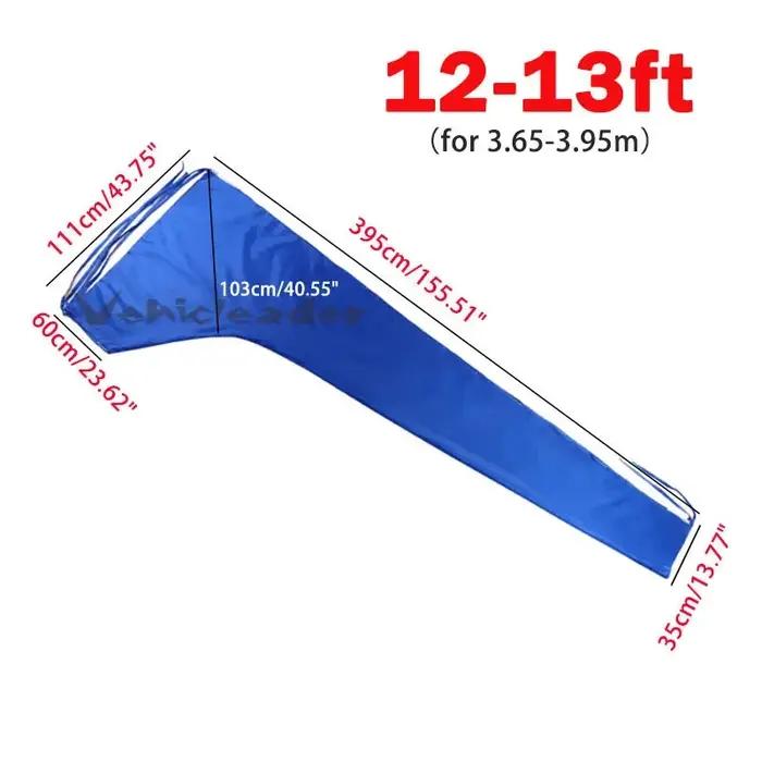 Housse de protection imperméable pour mât de voilier 210D anti-UV